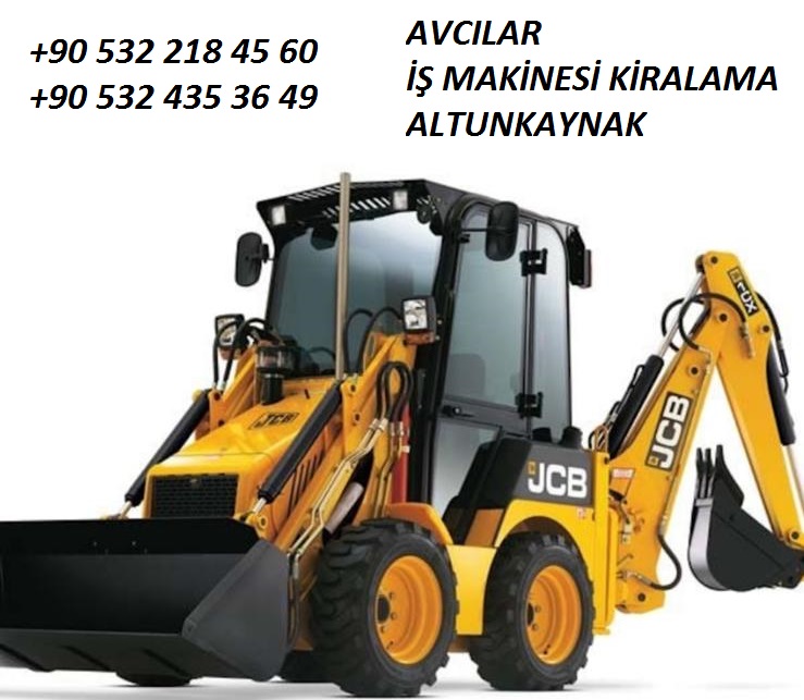 Avcılar İş Makinesi Kiralama Firması